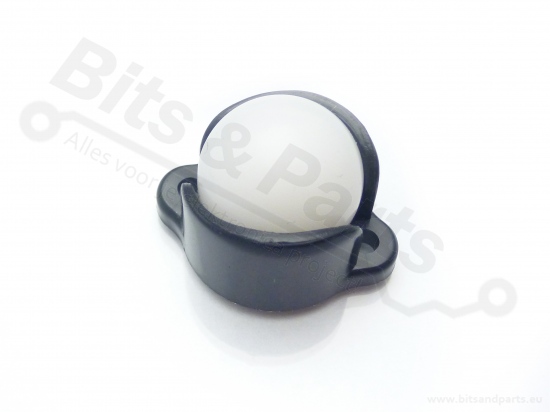Ball caster wheel plastic 0,5inch/1,27cm - Pololu 953
